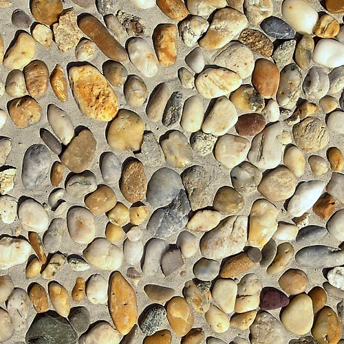 5.02 Danube pebbles 8 - 16 mm, gray cement