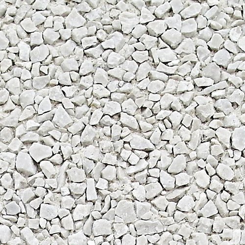 5.08 White crushed stone 8 - 11 mm white cement