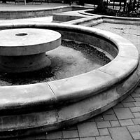 Martin - Fountain in the Park of J. Kráľ, 1997