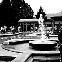 Martin - Fountain in the Park of J. Kráľ, 1997