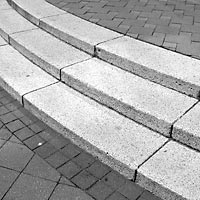 Snina - rekonštrukca námestia, schody, 2004