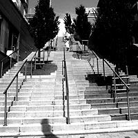 Bratislava - Kramáre, stairways, 2009