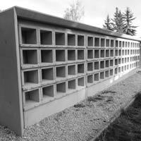 Architektúra cintorínu - Prievidza, 2016