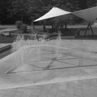 Bio Retention water elements - fountain in Zvolen, 2017