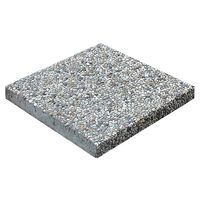 Exposed aggregate concrete slabs